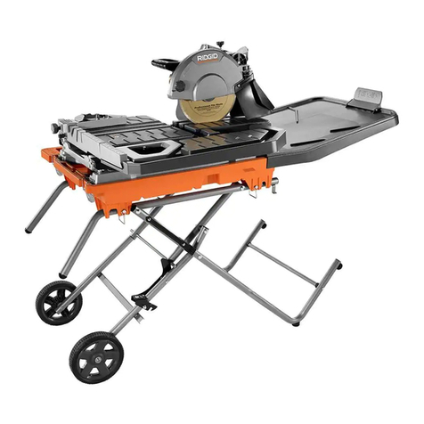 RIDGID R4092 Operator's manual