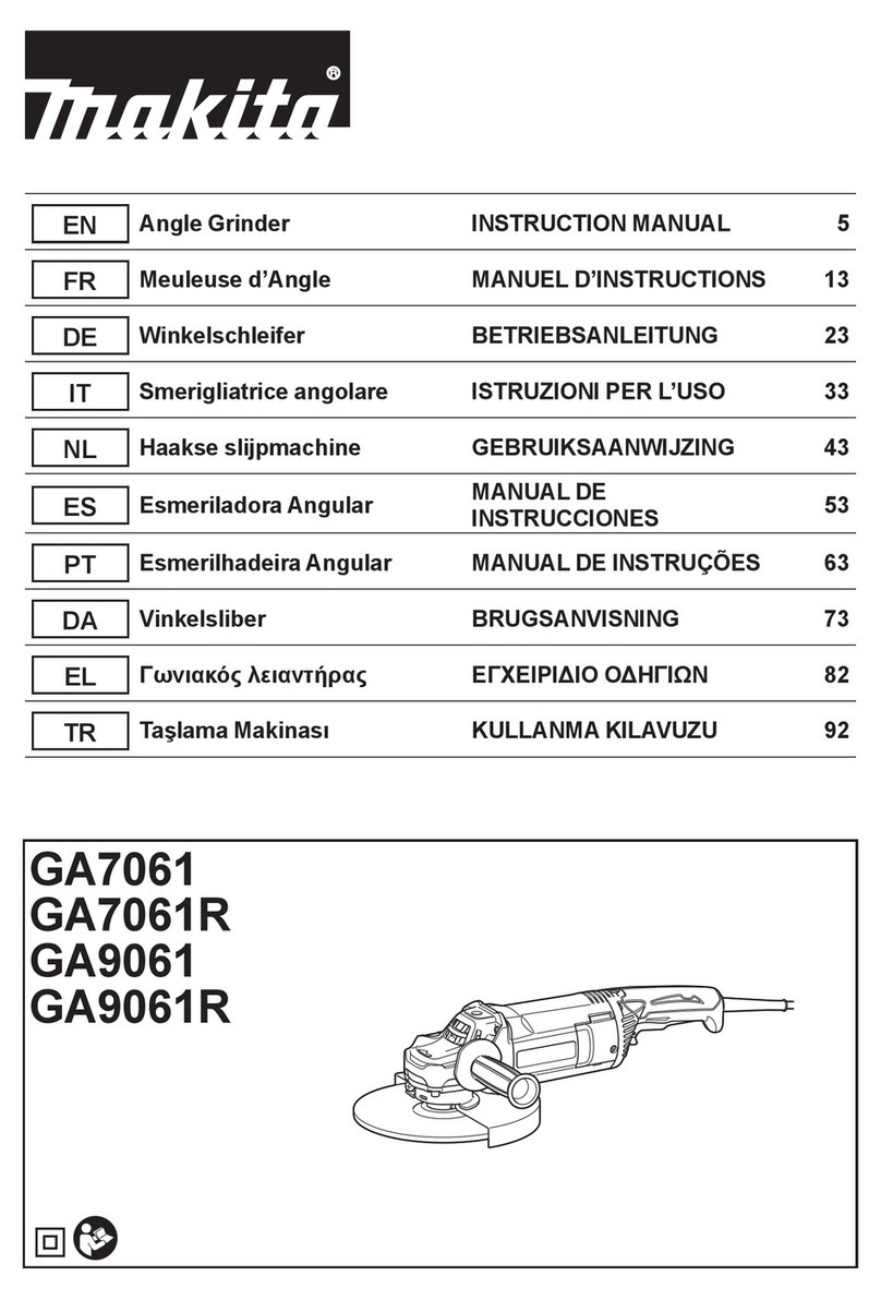 Makita GA7061 instruction manual