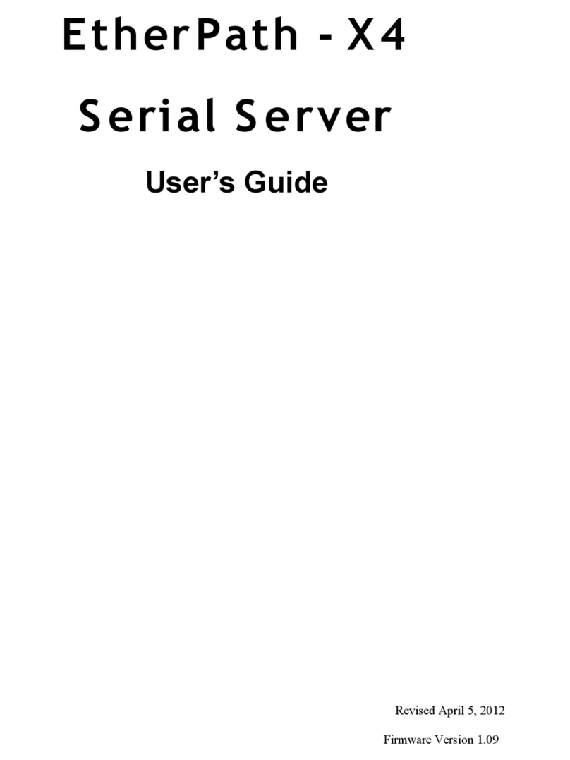 DCB etherpath X4 User manual
