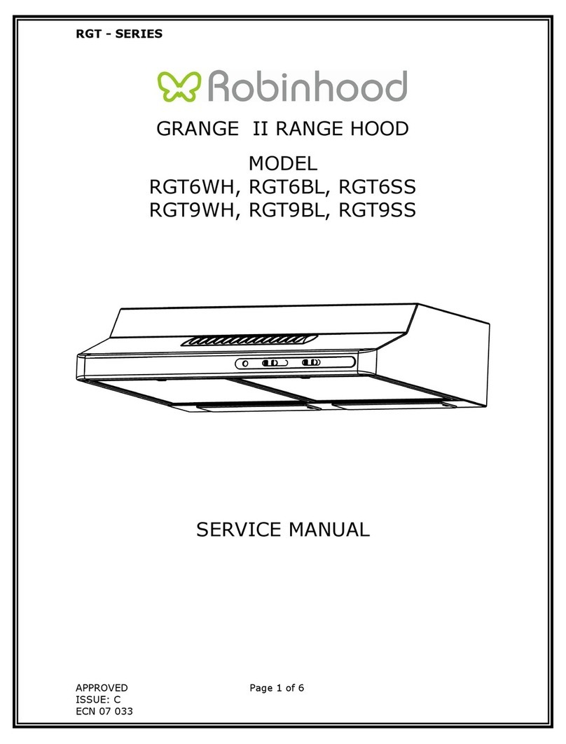 ROBINHOOD RGT6WH Service manual