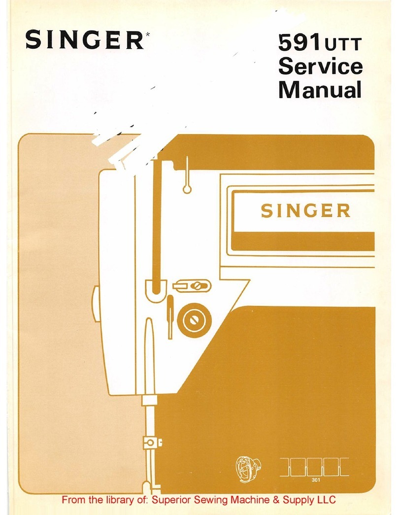 Singer 591UTT User manual Singer 591UTT User manual
