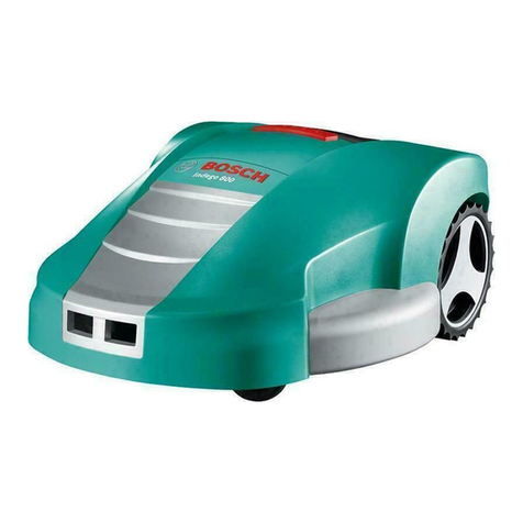 Bosch Indego l Indego 800 User manual Bosch Indego l Indego 800 User manual