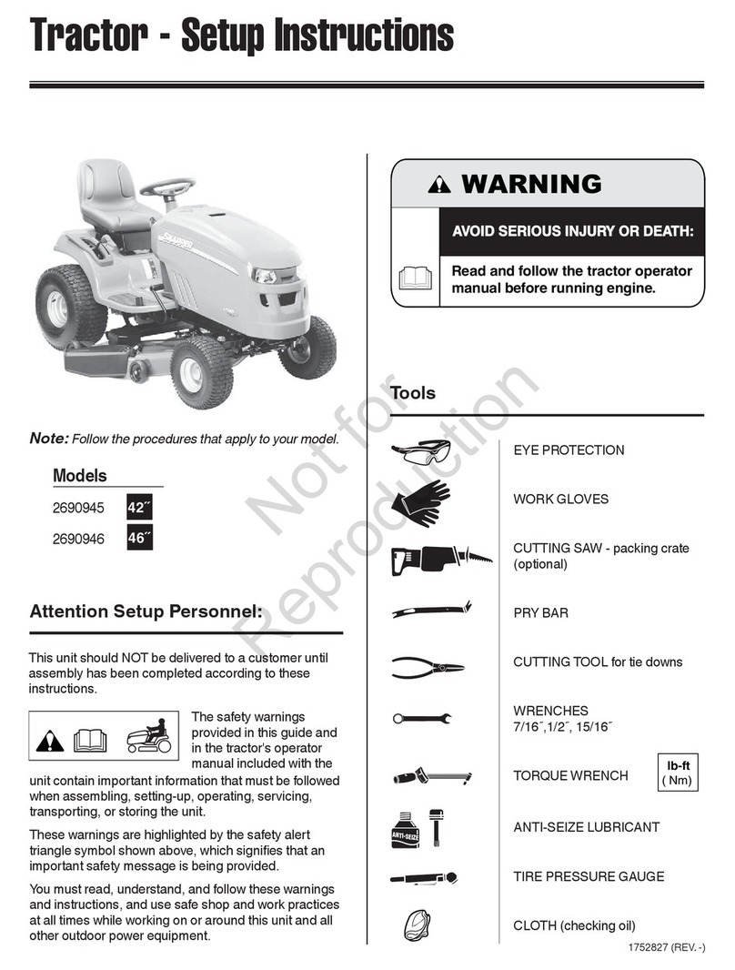 Snapper 2690946 Manual