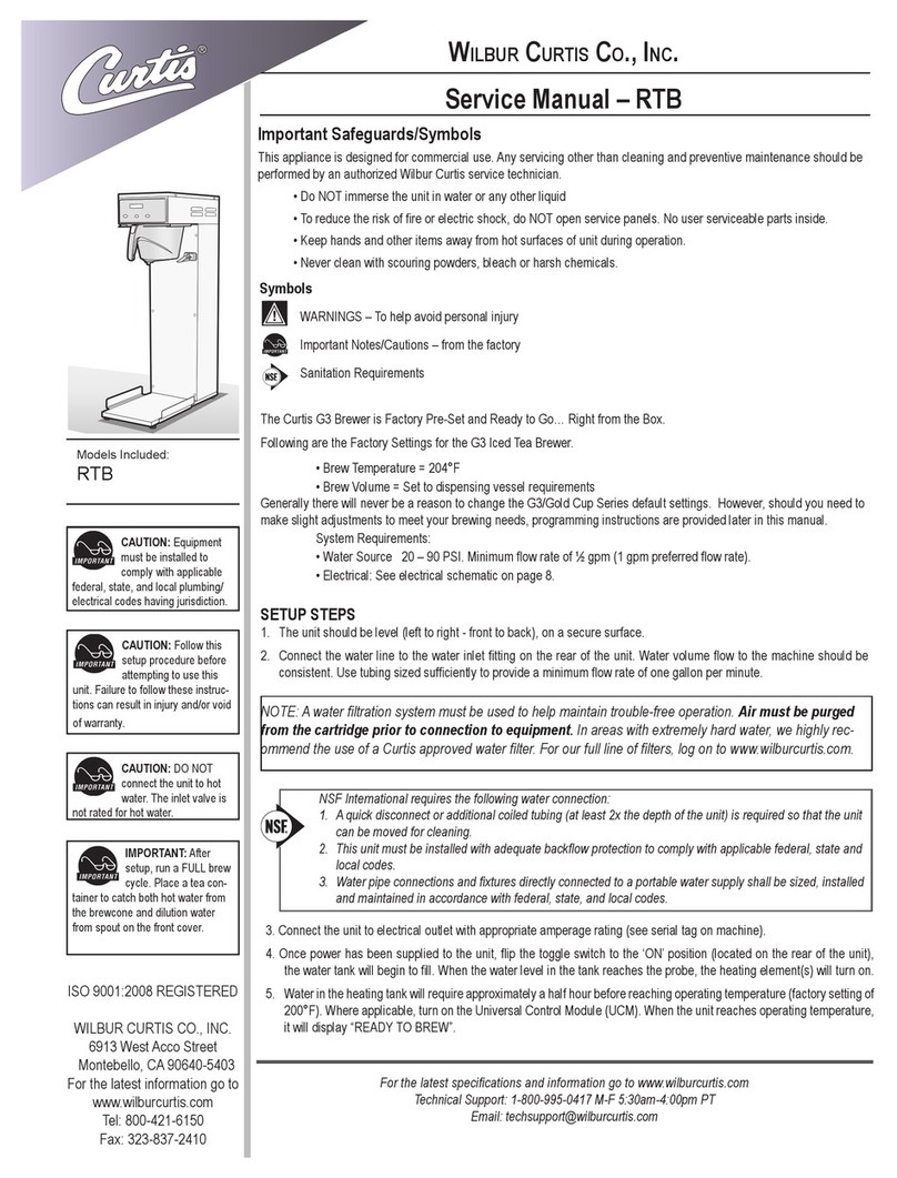 Curtis RTB User manual