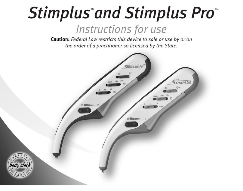 Body Clock Stimplus Instructions for use