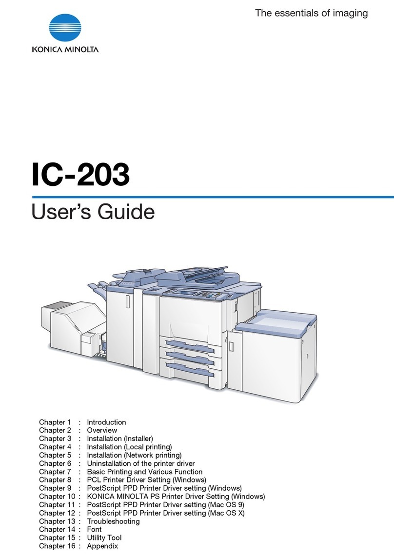Konica Minolta IC-203 user guide