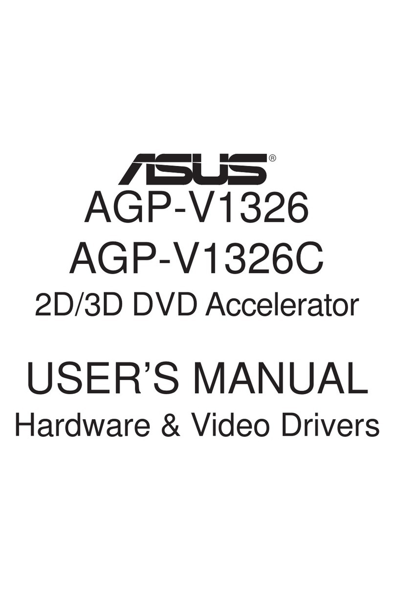 Asus agp-v1326 user manual
