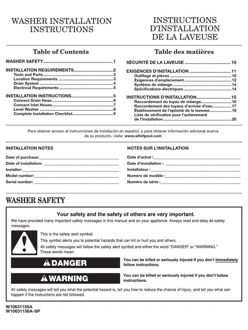 Maytag w10631155a User manual