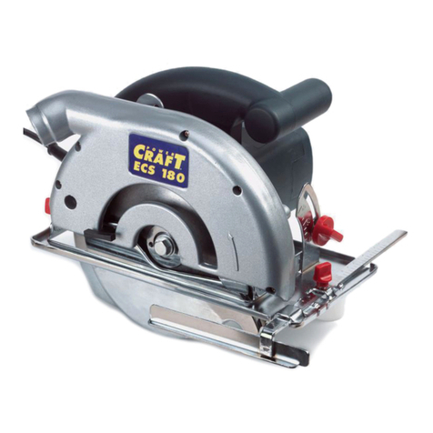 Power Craft ECS 180 operating instructions