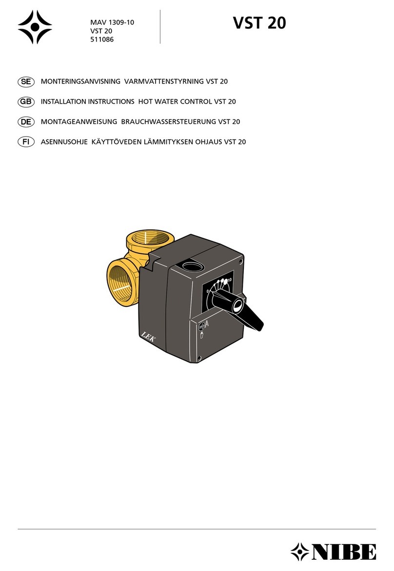 Nibe VST 20 installation instructions