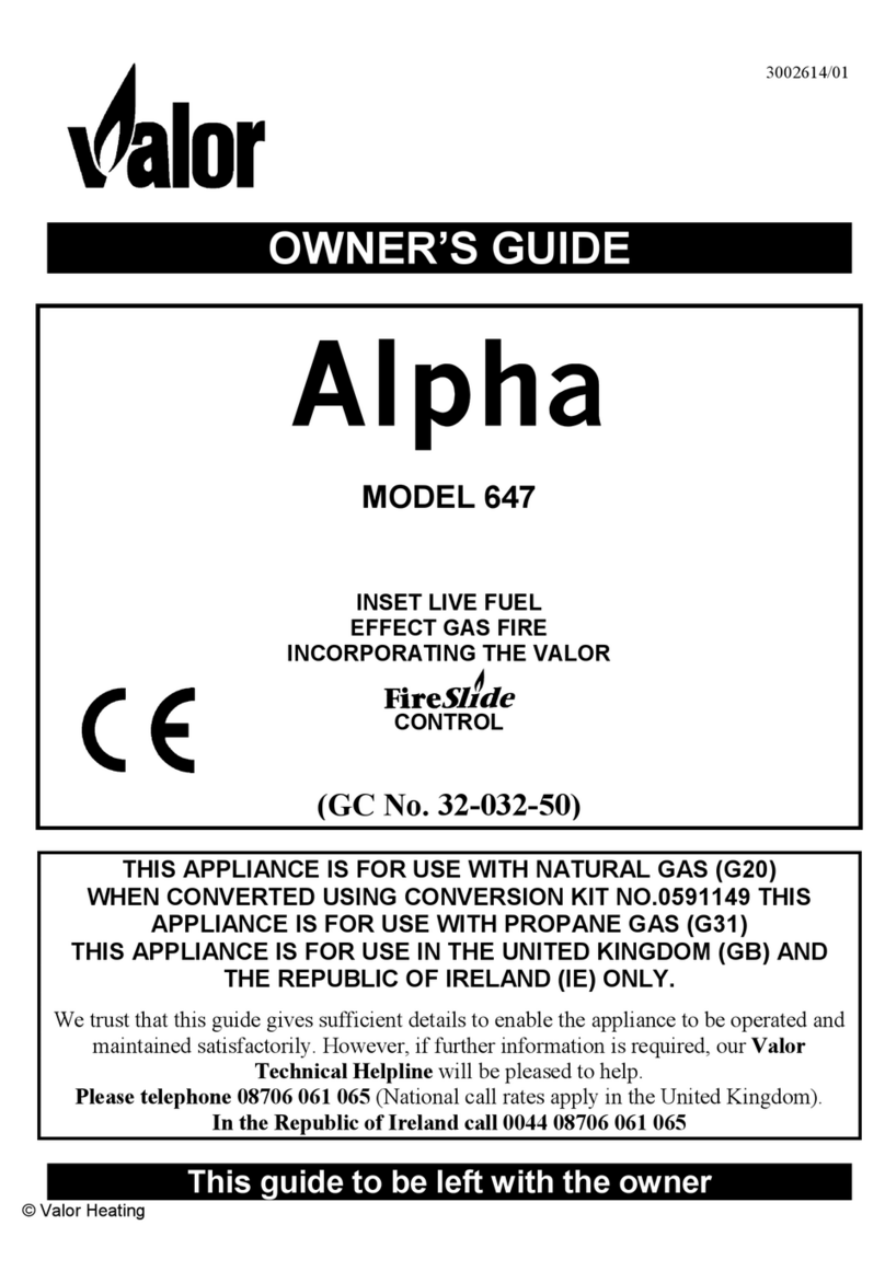 Valor ALPHA 647 owner's guide Valor ALPHA 647 owner's guide