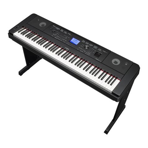 Yamaha Portable Grand DGX-660 owner's manual