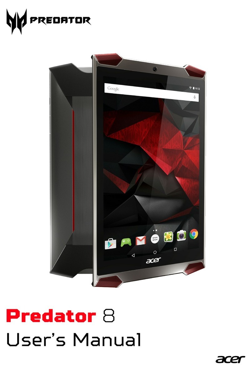 Acer Predator 8 GT-810 user manual
