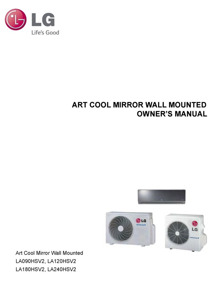 LG Art Cool LA240HSV2 User manual
