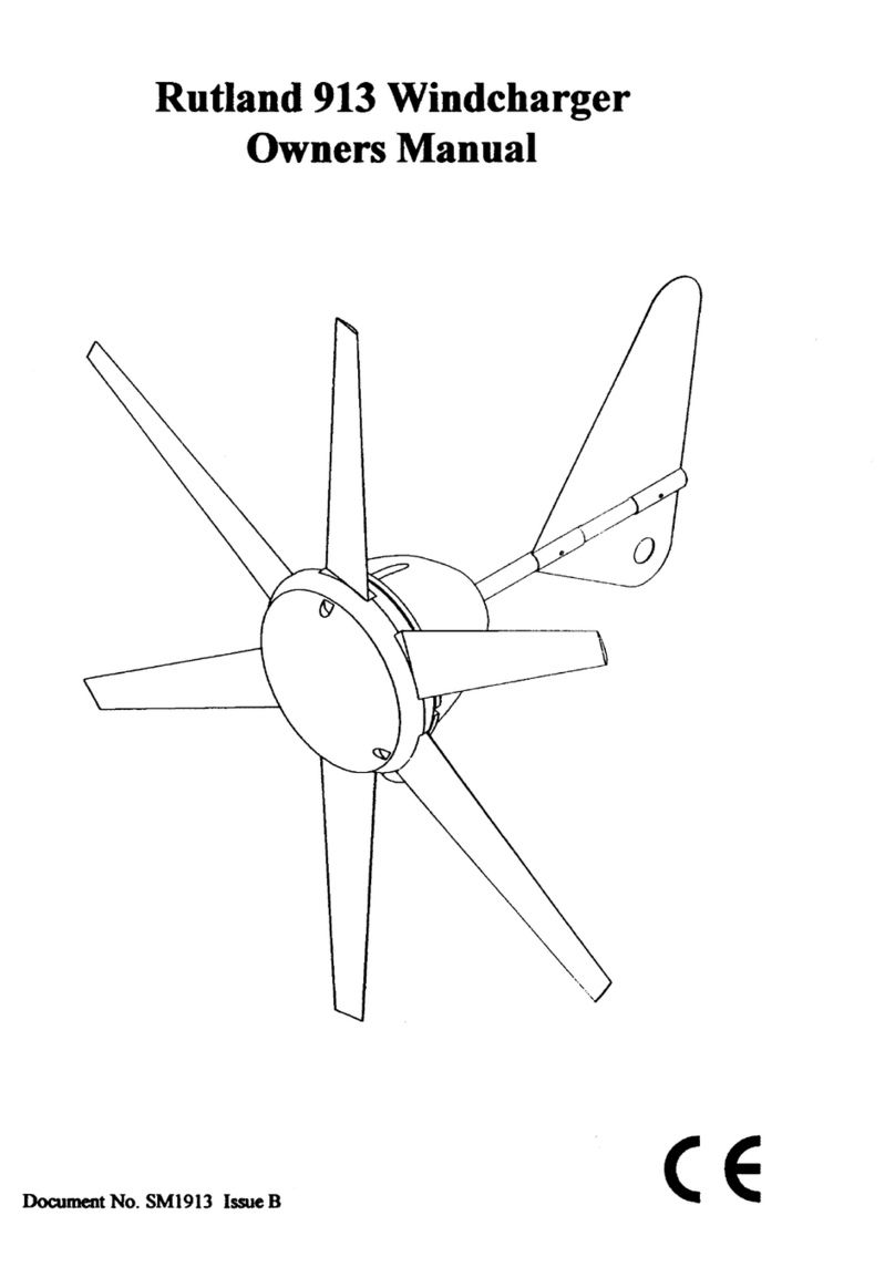Marine Rutland 913 owner's manual