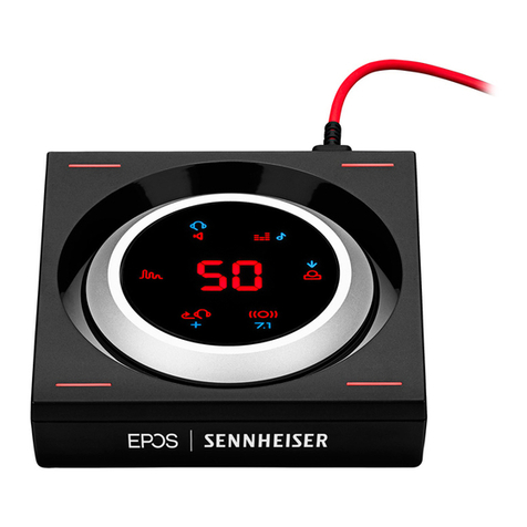 Sennheiser GSX 1000 user guide