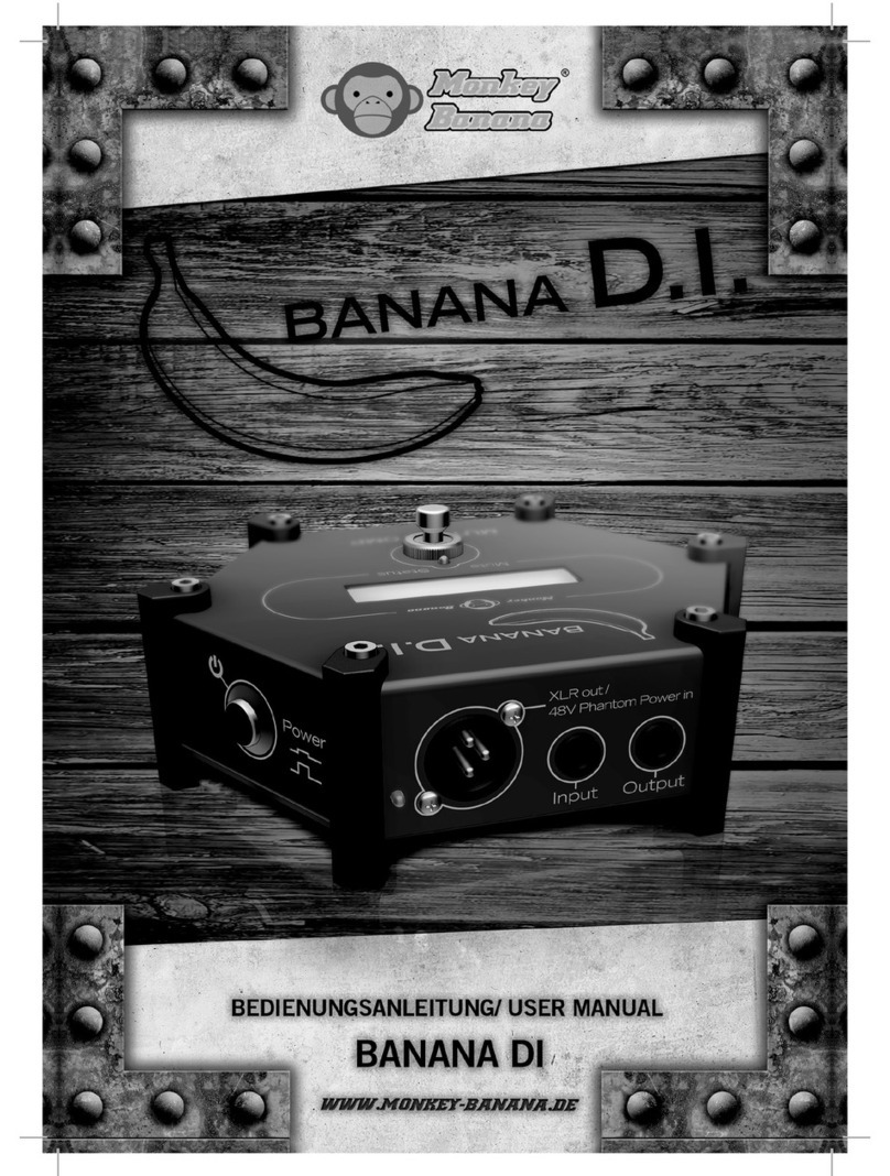 Monkey Banana Banana D.I. user manual