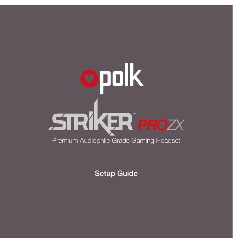 Polk Mono Striker prozx Setup guide