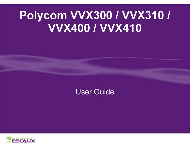 Polycom VVX 300 User manual