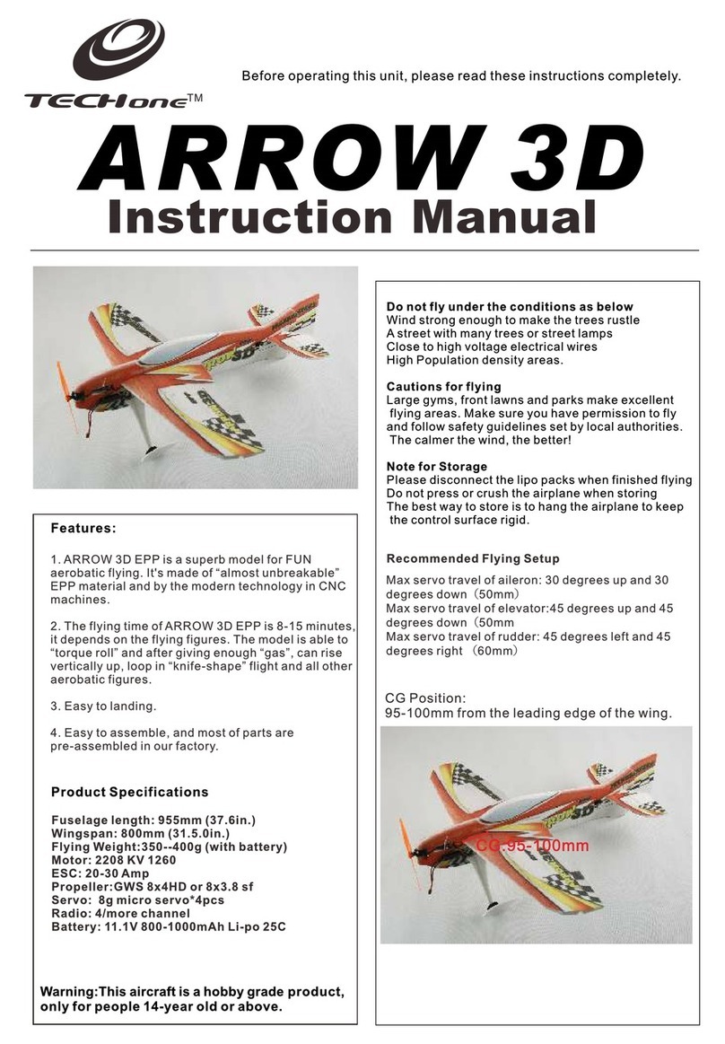 Techone Arrow 3d User manual Techone Arrow 3d User manual