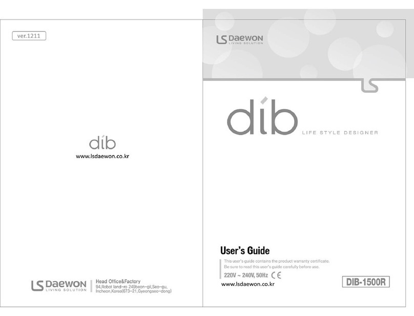 daewon dib-1500r user guide