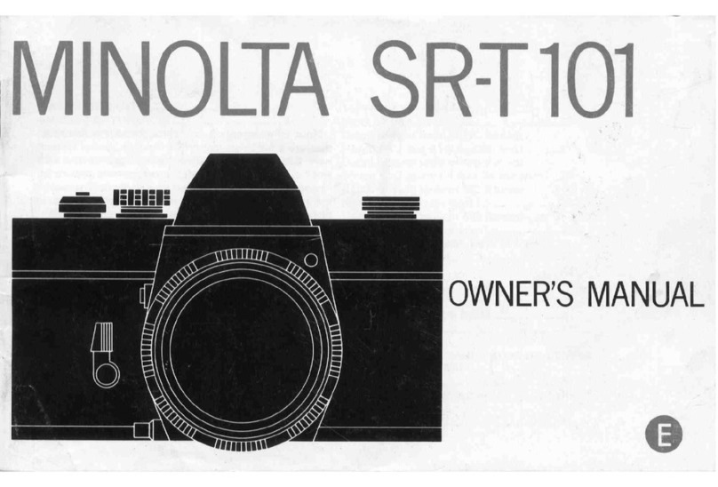 Minolta SR-T 101 User manual
