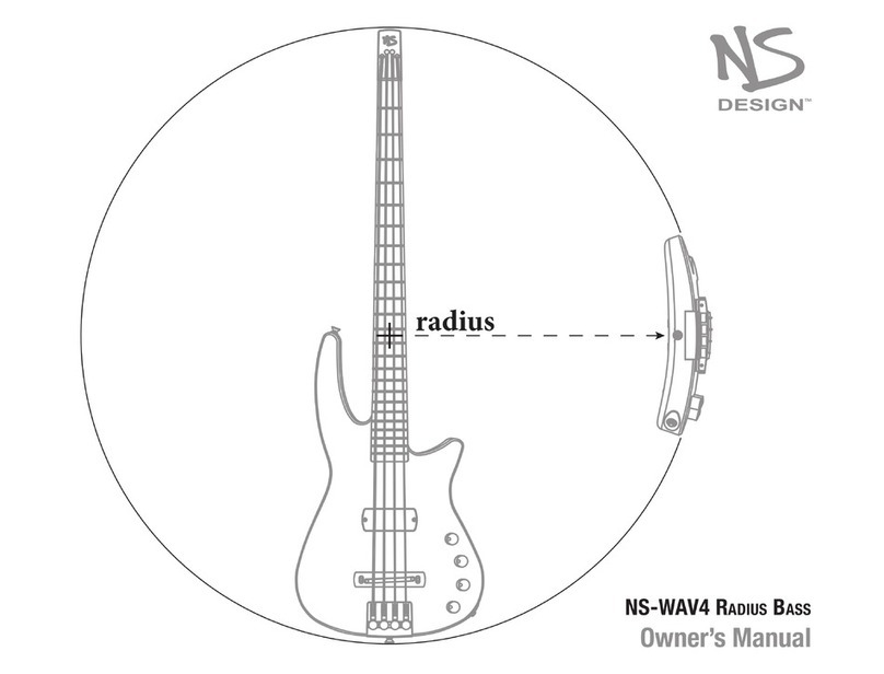 ns design NS WAV4 Radius User manual