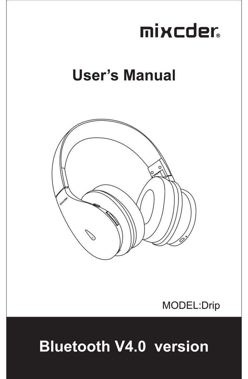 Mixcder Drip User manual