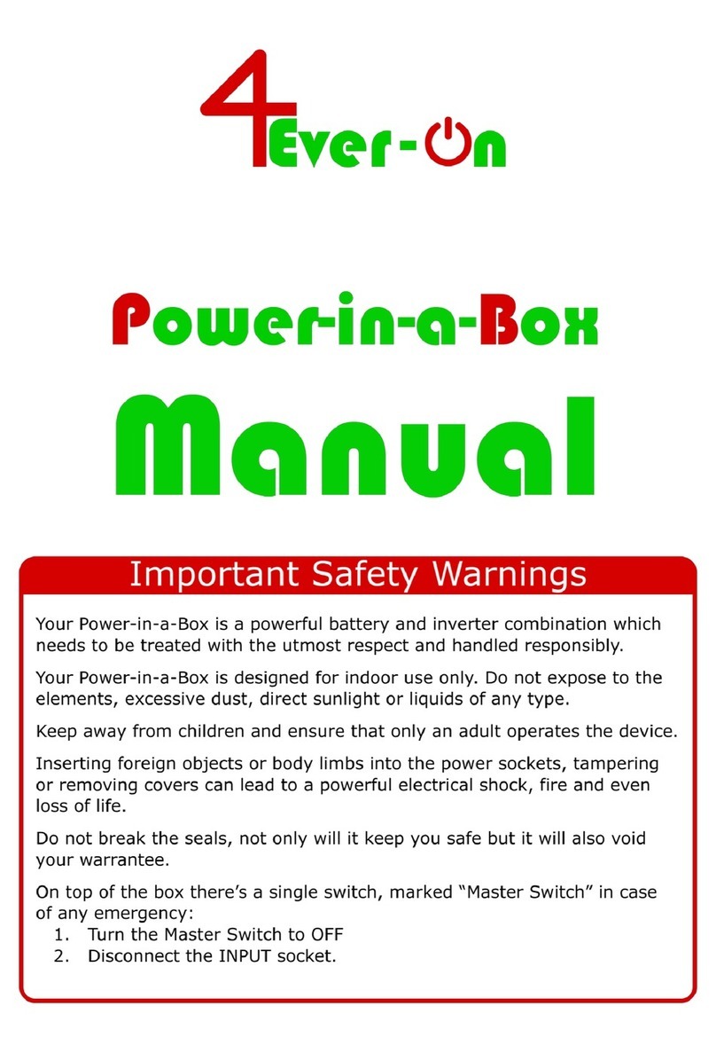 4ever-on Power in a Box manual