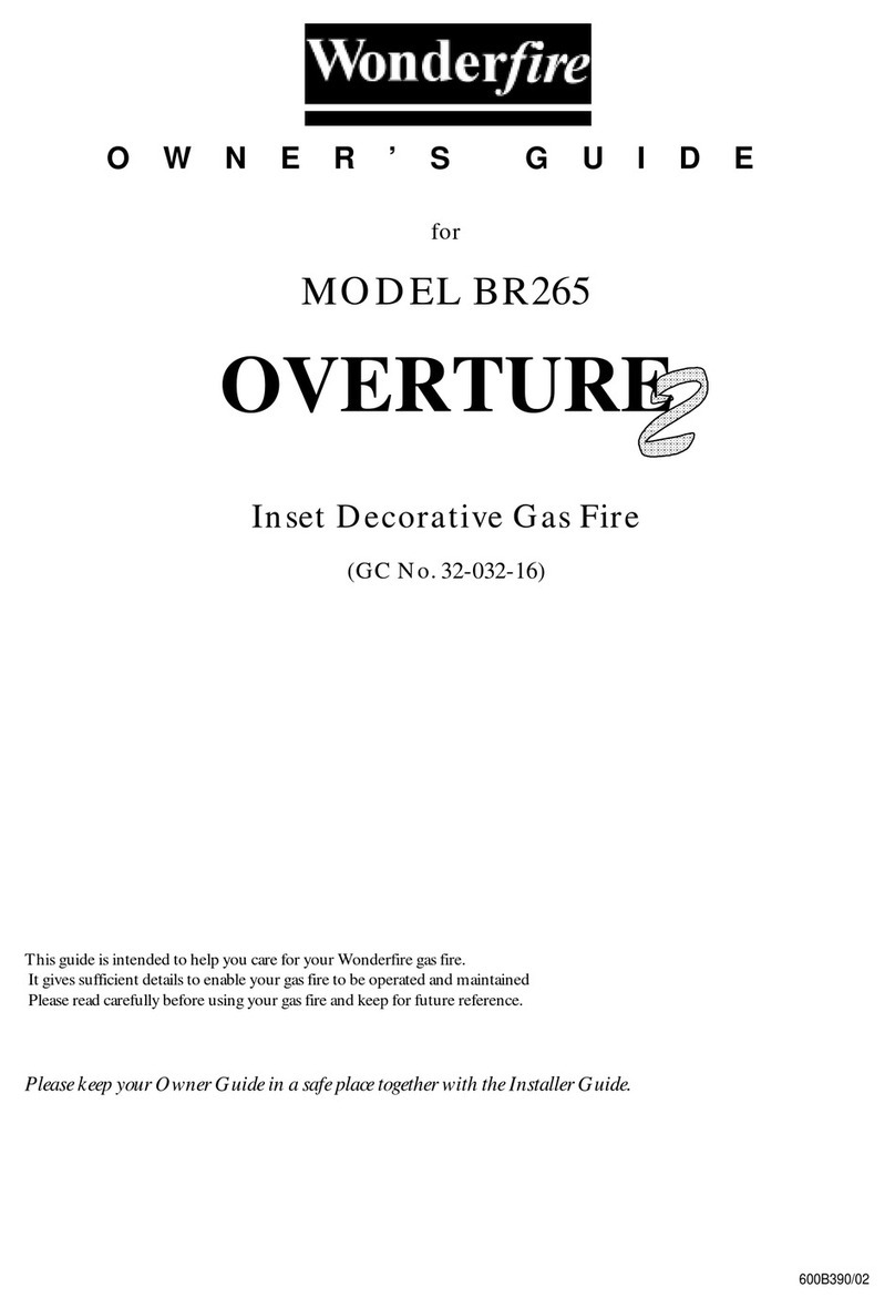 Wonderfire BR265 User manual Wonderfire BR265 User manual