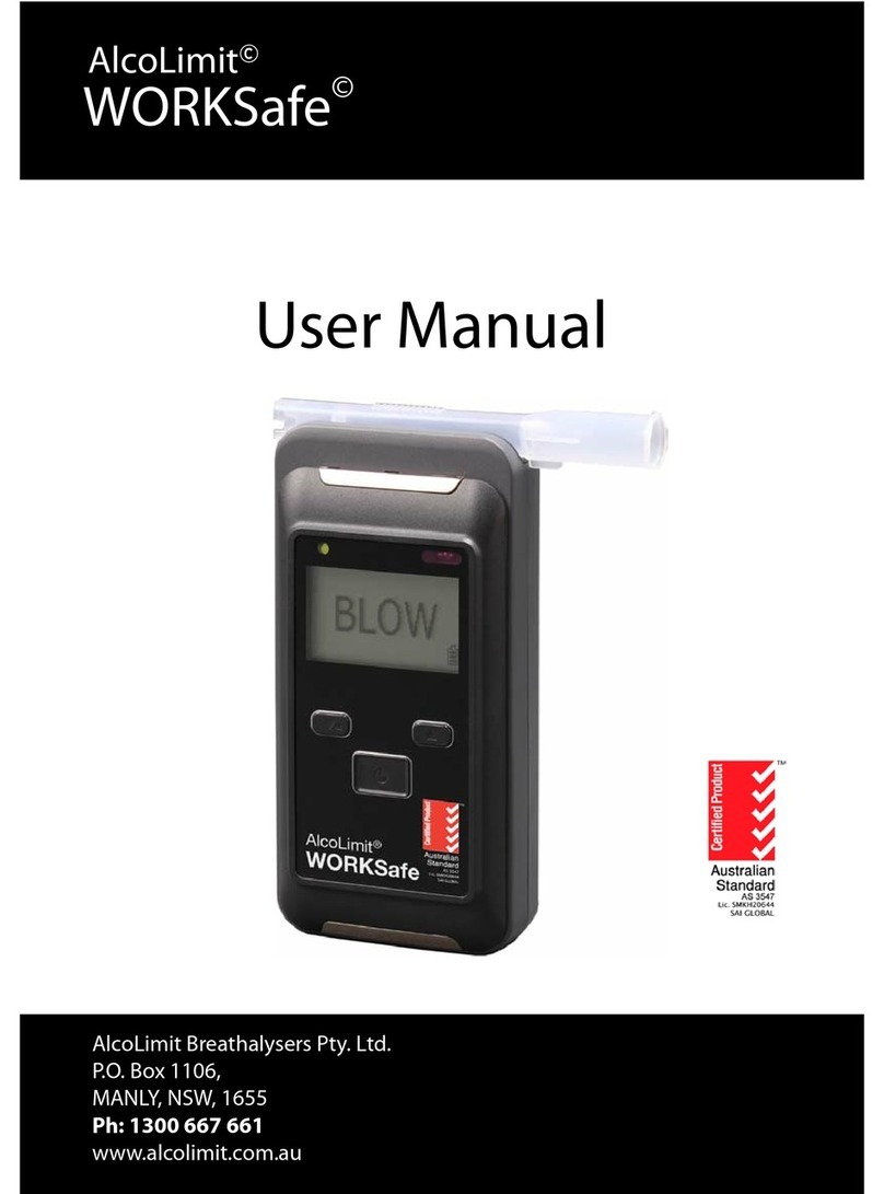 AlcoLimit WORKSafe user manual
