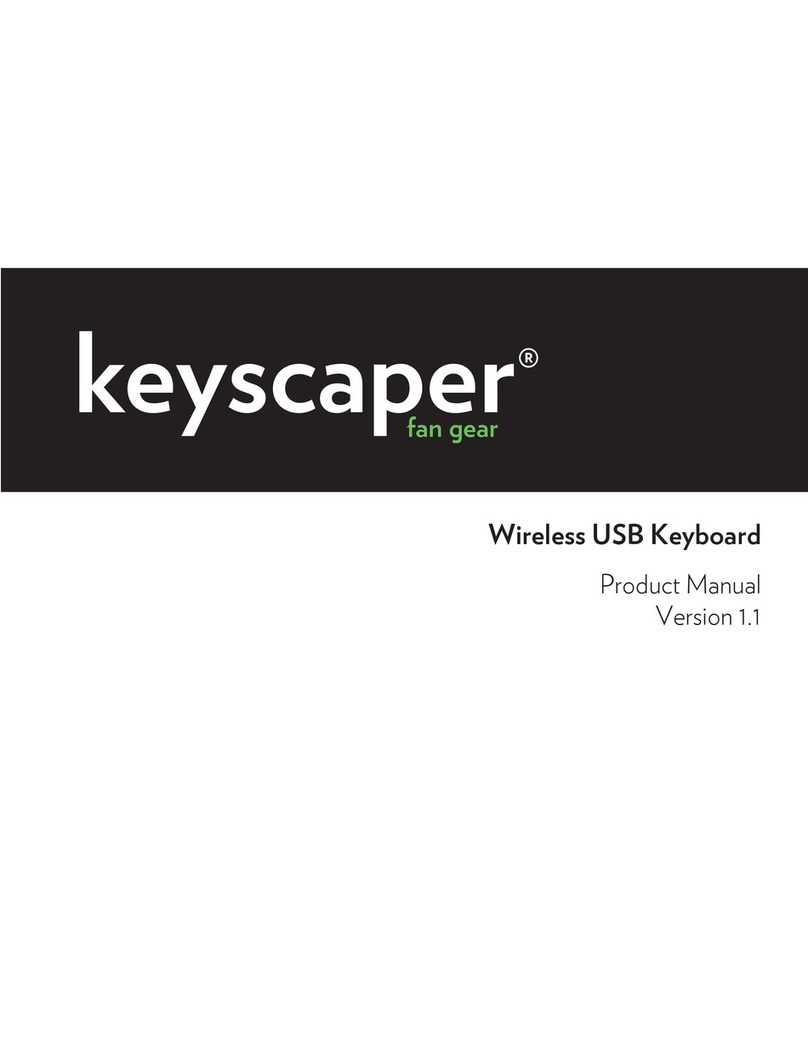Keyscaper Keyscaper 4th Generation User manual