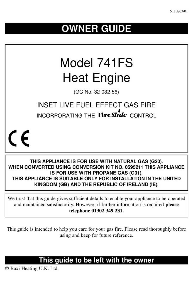 Baxi 741FS owner's guide