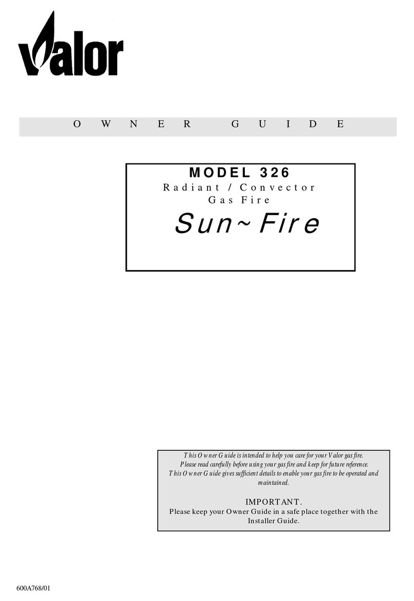 Valor 326 User manual