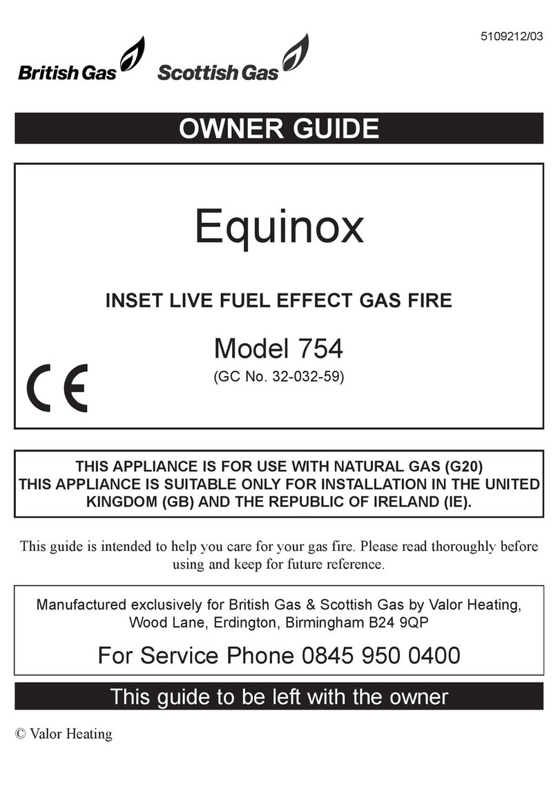 Valor equinox 754 User manual