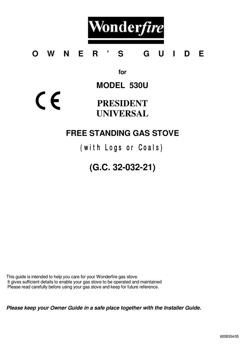 Wonderfire 530U UNIVERSAL User manual