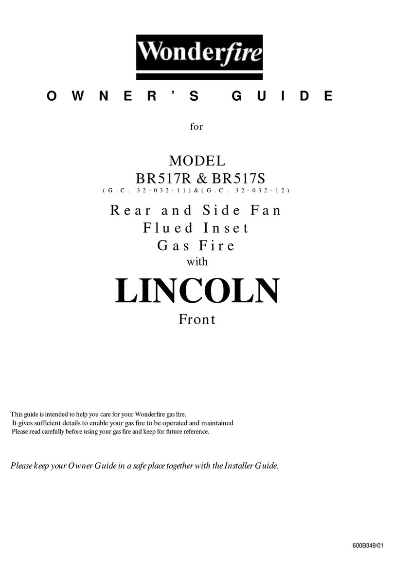 Wonderfire Lincoln BR517S User manual Wonderfire Lincoln BR517S User manual