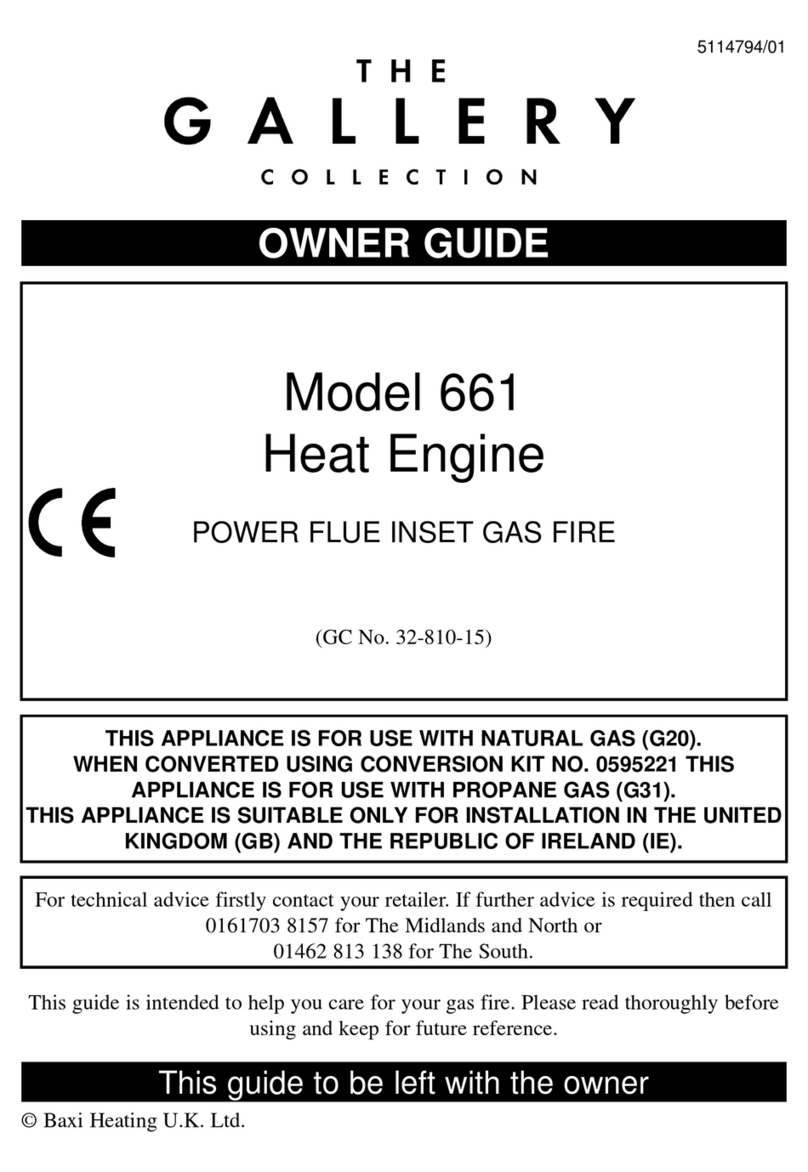 Baxi 661 owner's guide Baxi 661 owner's guide