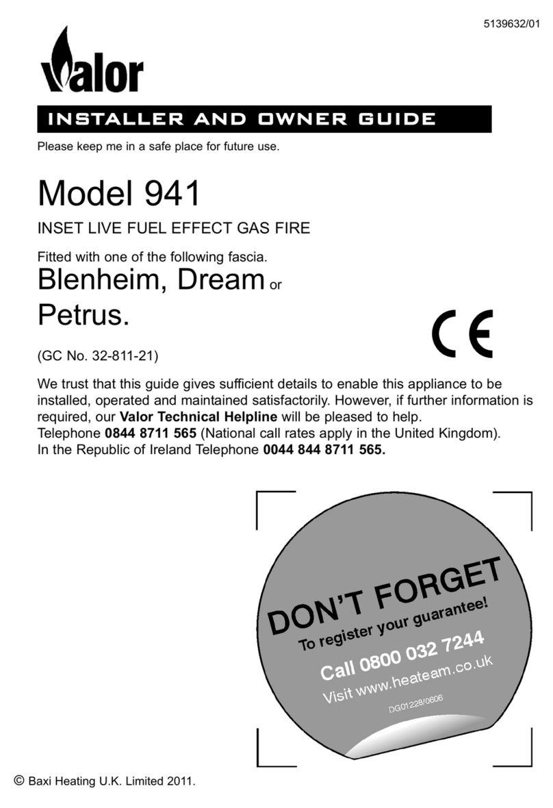 Valor 941 Instructions for use