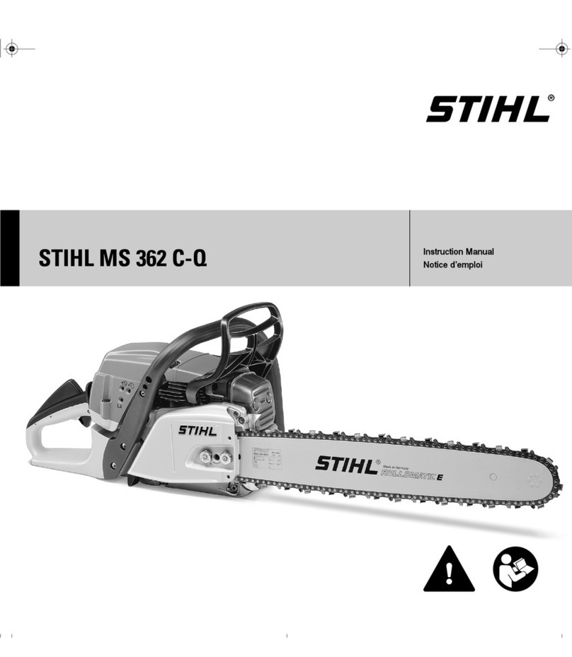 Stihl MS 362 C-Q User manual