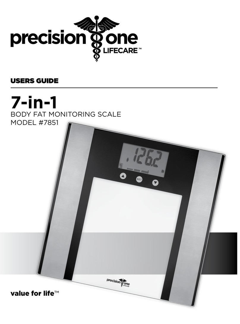 Precision One Lifecare 7851 user guide