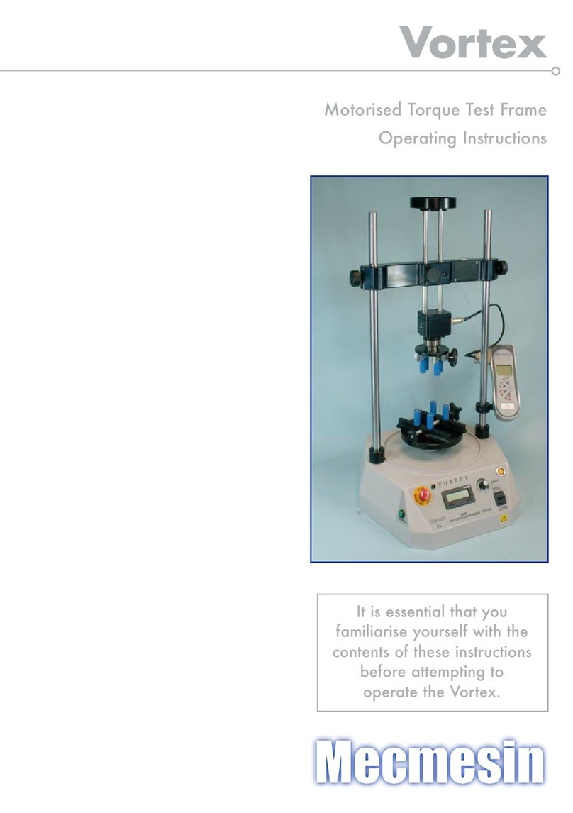 Mecmesin Vortex User manual
