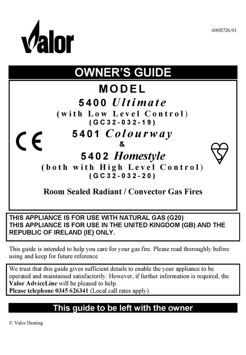 Valor 5402 HOMESTYLE User manual