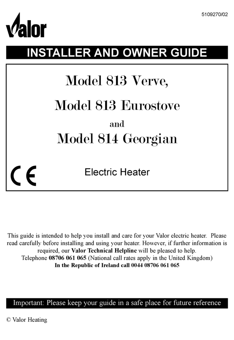 Valor 814 GEORGIAN Instructions for use