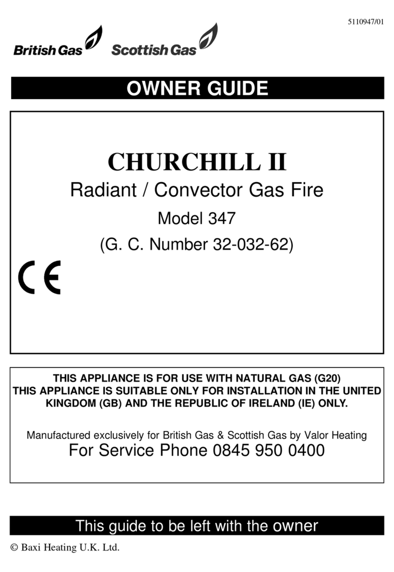 Baxi churchill II 347 owner's guide