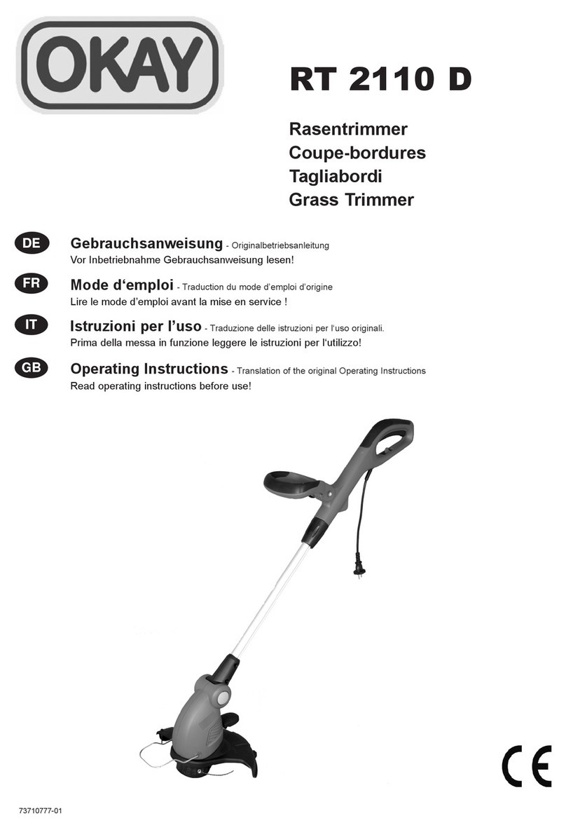 Okay RT 2110 D operating instructions