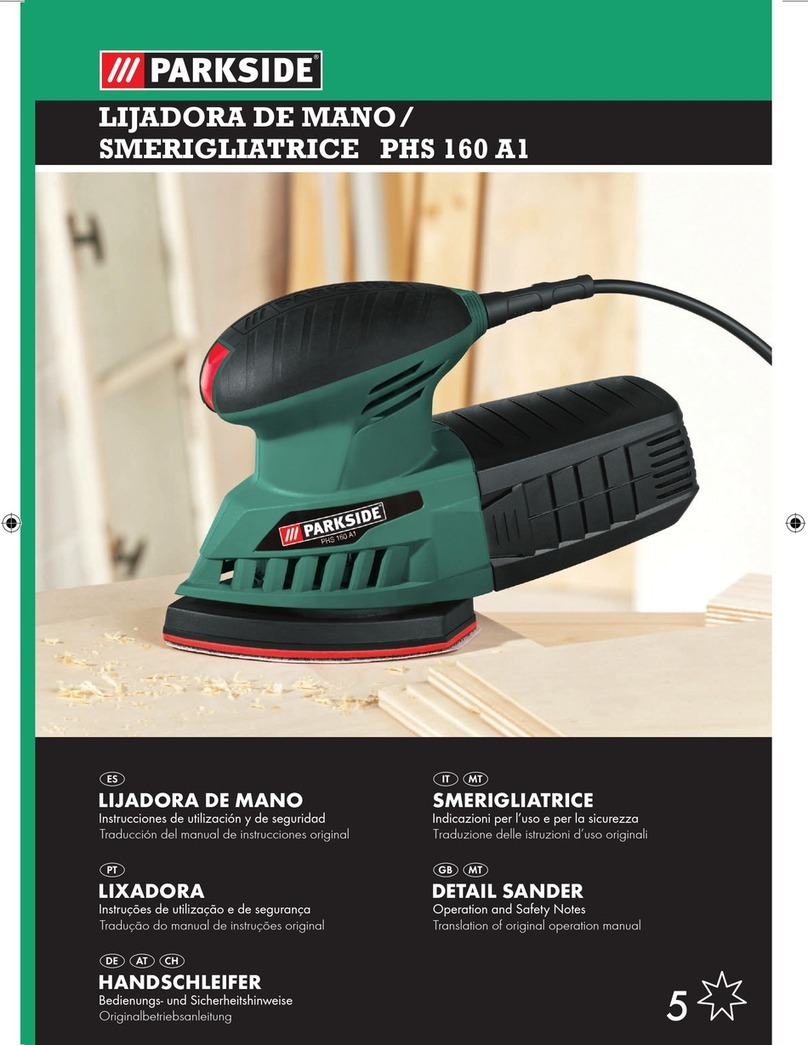 Parkside PHS 160 A1 User manual
