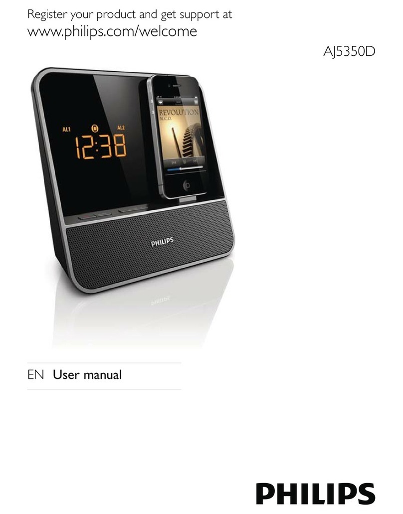 Philips AJ5350D user manual