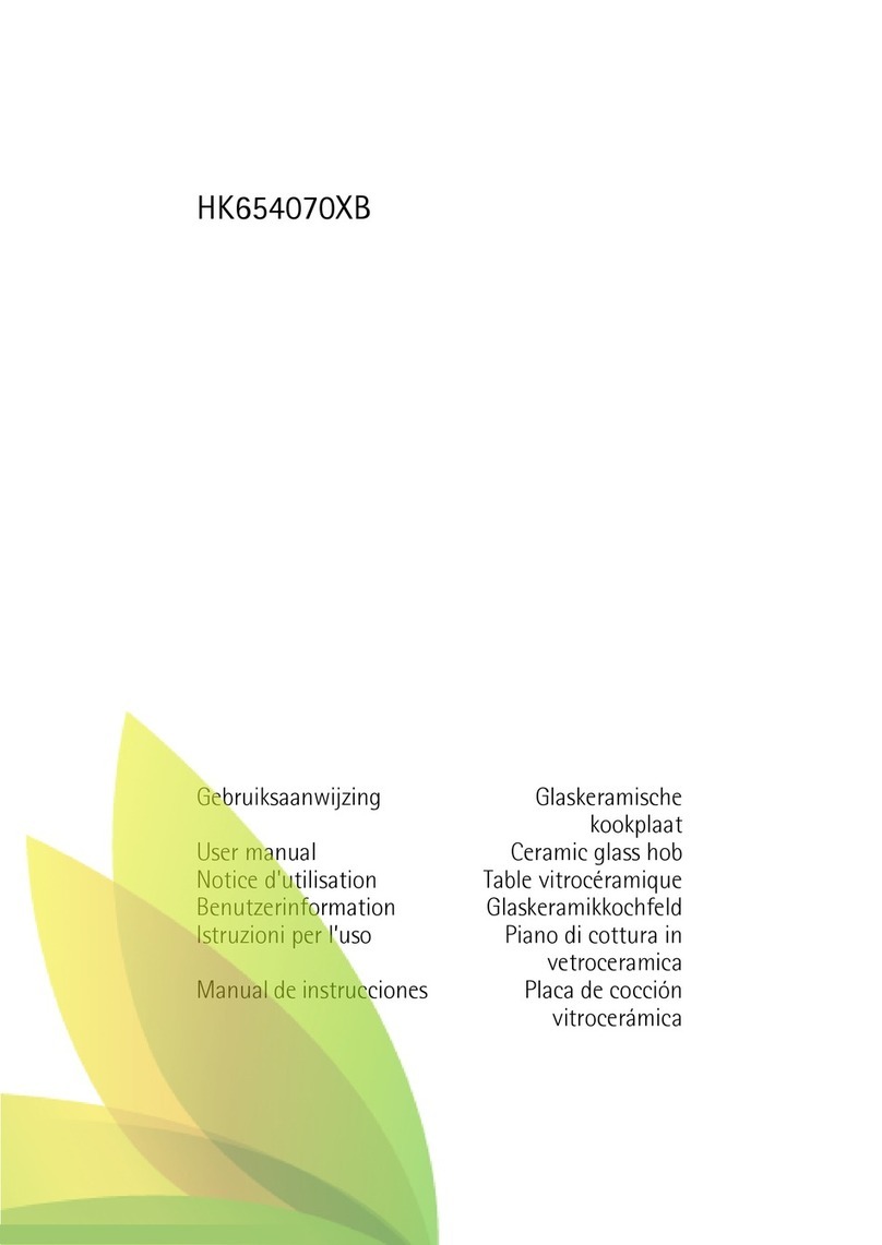AEG 24" HK654070XB User manual