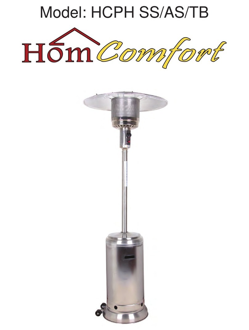 HomComfort HCPH SS user manual